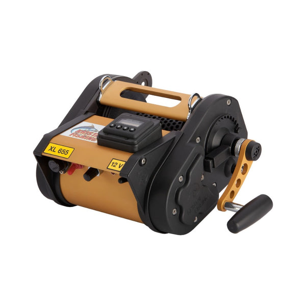 Kristal Electric Fishing Reel set up by Sea Monkey Marine 