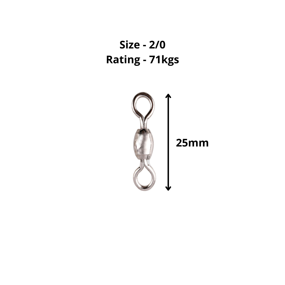 SMM Crane Swivel 2/0 (25 Pack)