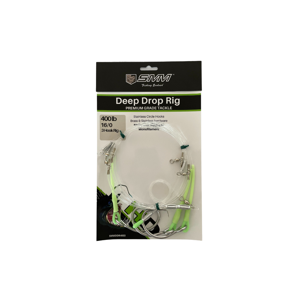SMM Deep Drop Fishing Rig 400LB 16/0 - 3 Hooks