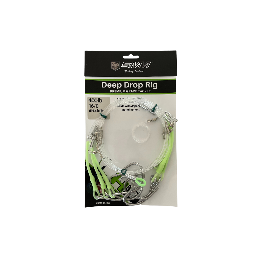 SMM Deep Drop Fishing Rig 400LB 16/0 - 6 Hooks – SeaMonkeyMarine